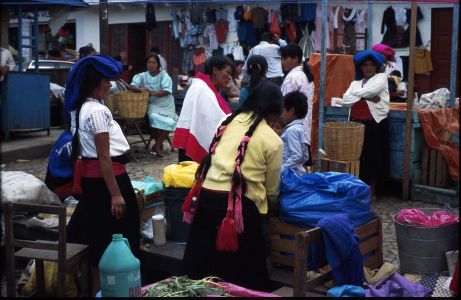 Na trhu v San Cristobal de Las Casas